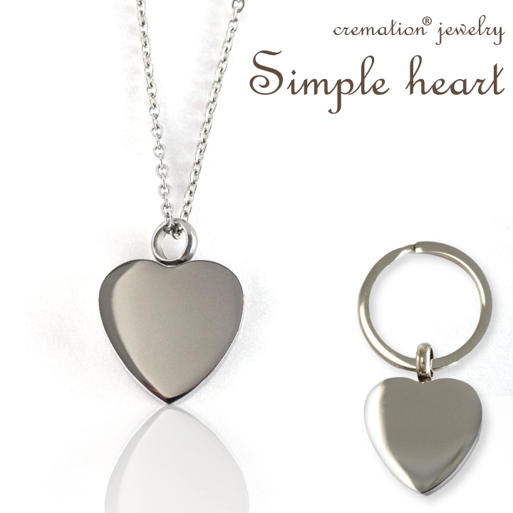 Simple heart -クリメイションジュエリー